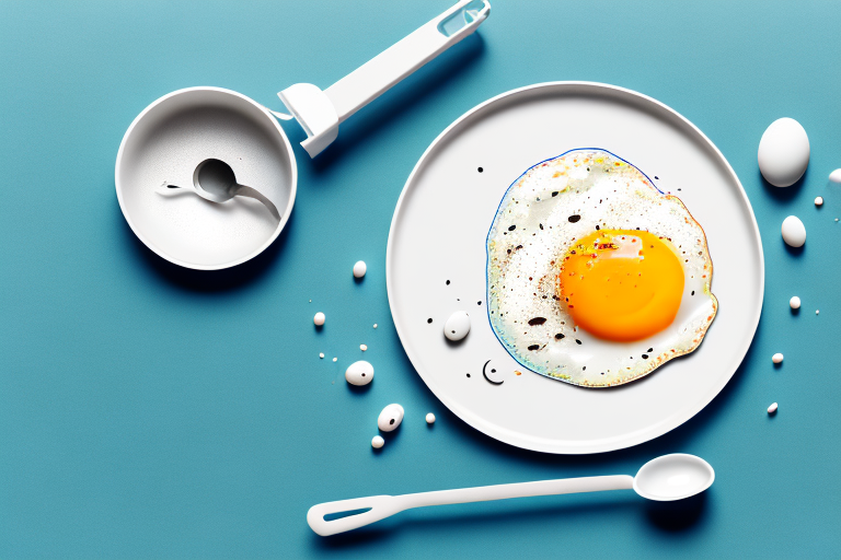 2 fried eggs protein content