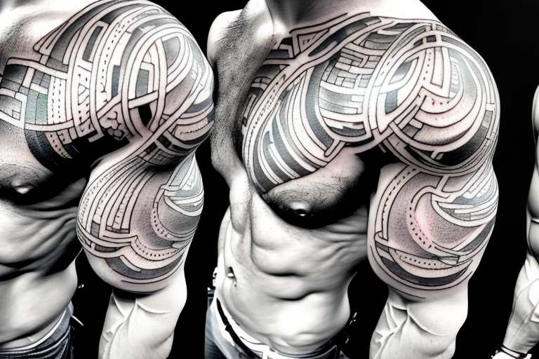 Tattoos and Muscle Gain What Happens to Ink When You Build Muscle