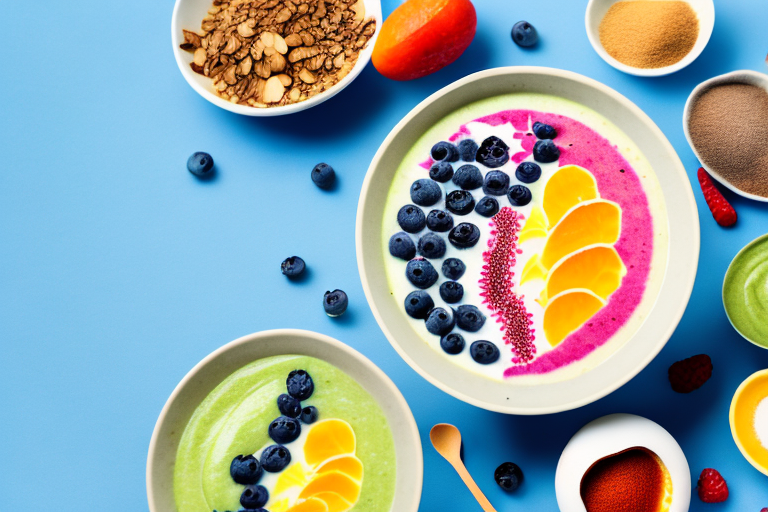 Ashwagandha and Energy-Boosting Smoothie Bowl Recipes