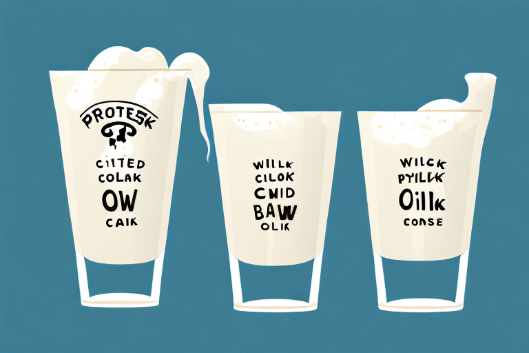 Protein Comparison Soy Milk vs. Cow's Milk Atlas Bar