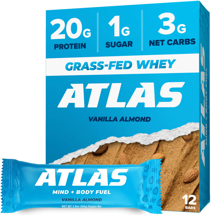 Vanilla Almond (12-pack) - Atlas Bar