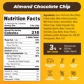 Almond Chocolate Chip (12-pack)