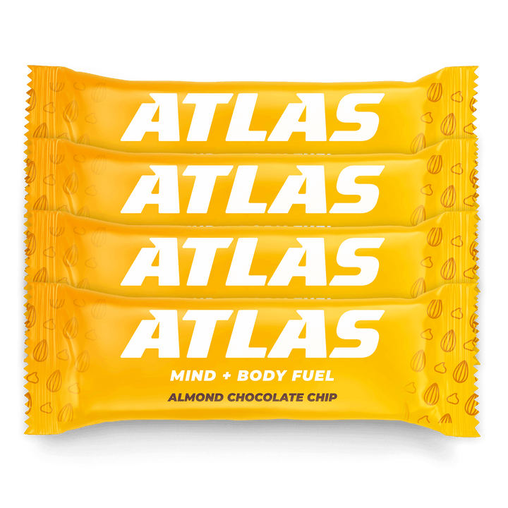 Atlas Bar Almond Chocolate Chip (4-pack)