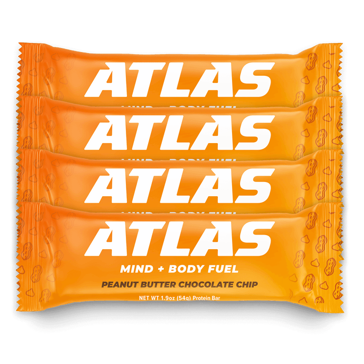 Peanut Butter Chocolate Chip (4-pack) - Atlas Bar